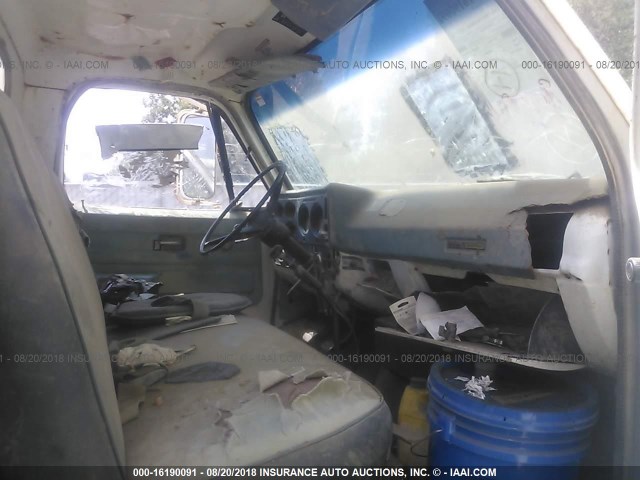 CCE613V107779 - 1973 CHEVROLET C65 WHITE photo 5