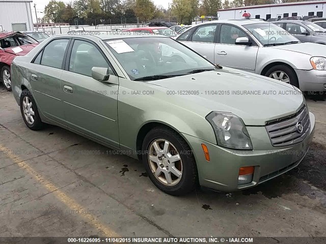 1G6DP567X50120011 - 2005 CADILLAC CTS C/T CTS HI FEATURE GREEN photo 1