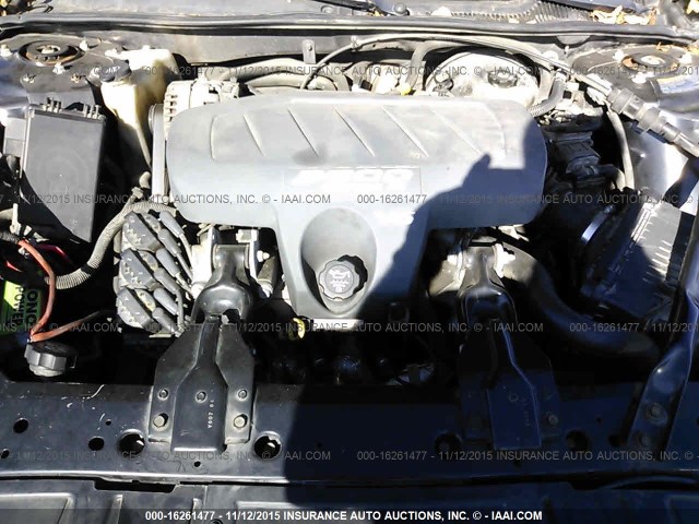 2G2WS522841289126 - 2004 PONTIAC GRAND PRIX GT2 შავი ფოტო 10
