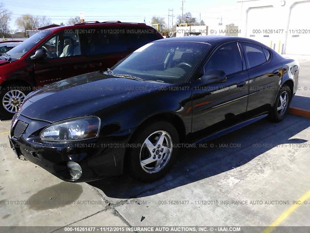2G2WS522841289126 - 2004 PONTIAC GRAND PRIX GT2 შავი ფოტო 2