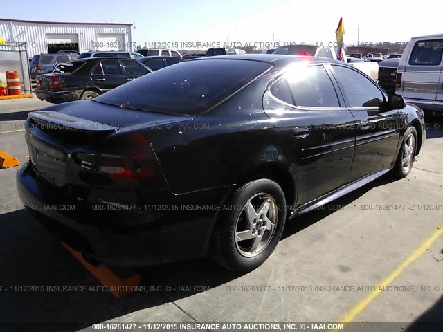 2G2WS522841289126 - 2004 PONTIAC GRAND PRIX GT2 შავი ფოტო 4