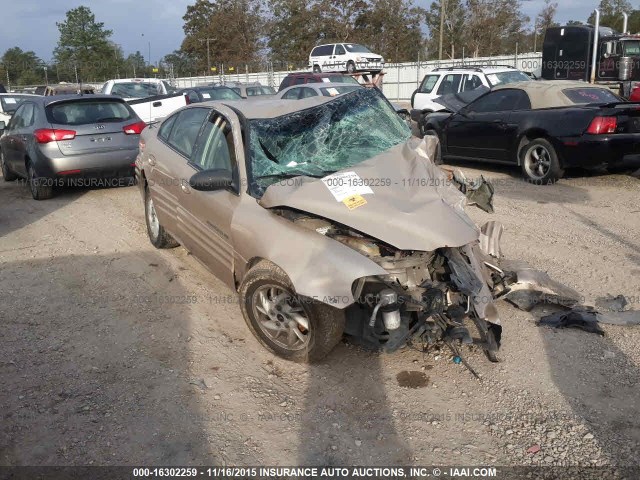 1G2NF52E22M501322 - 2002 PONTIAC GRAND AM SE1 GOLD photo 1