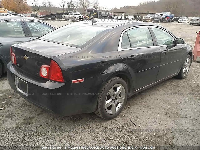 1G1ZH57B49F181501 - 2009 CHEVROLET MALIBU 1LT 黑色 照片 4