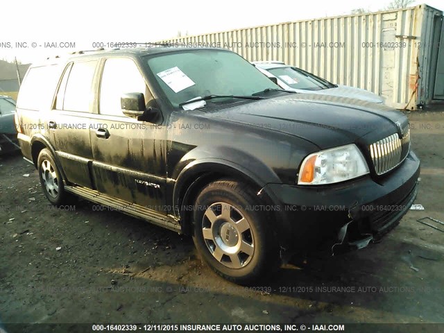 5LMFU28535LJ06161 - 2005 LINCOLN NAVIGATOR BLACK photo 1