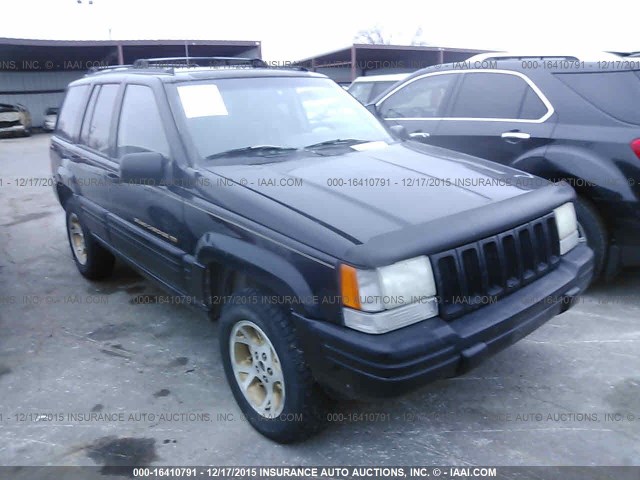 1J4GZ78S1VC648482 - 1997 JEEP GRAND CHEROKEE LMTD/ORVIS BLACK photo 1