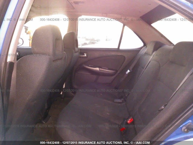 3N1AB51D65L466557 - 2005 NISSAN SENTRA SE-R SPEC V BLUE photo 8