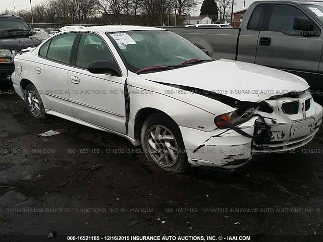 1G2NF52E13C282649 - 2003 PONTIAC GRAND AM SE1 WHITE photo 1