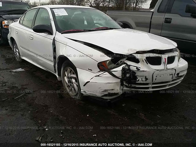 1G2NF52E13C282649 - 2003 PONTIAC GRAND AM SE1 WHITE photo 6