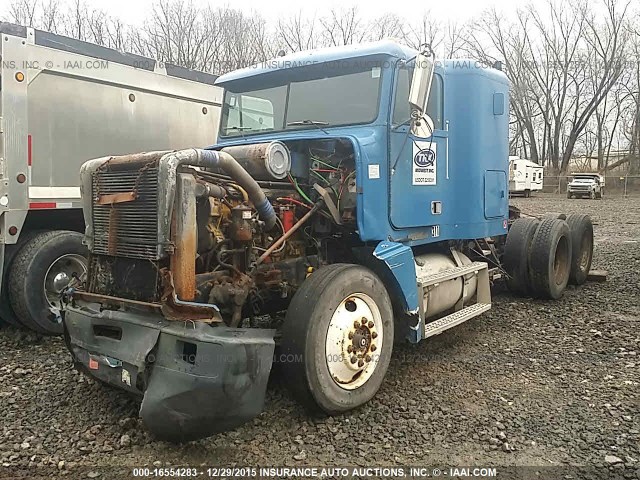 1FUYDSYB5TP848100 - 1996 FREIGHTLINER CONVENTIONAL FLD120 BLUE photo 2
