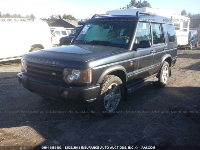 SALTP19484A836068 - 2004 LAND ROVER DISCOVERY II HSE BLACK photo 2