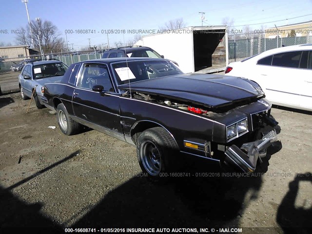 2G2GK37H0F2202872 - 1985 PONTIAC GRAND PRIX LE RED photo 1
