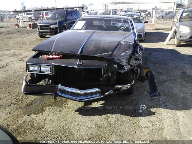 2G2GK37H0F2202872 - 1985 PONTIAC GRAND PRIX LE RED photo 6