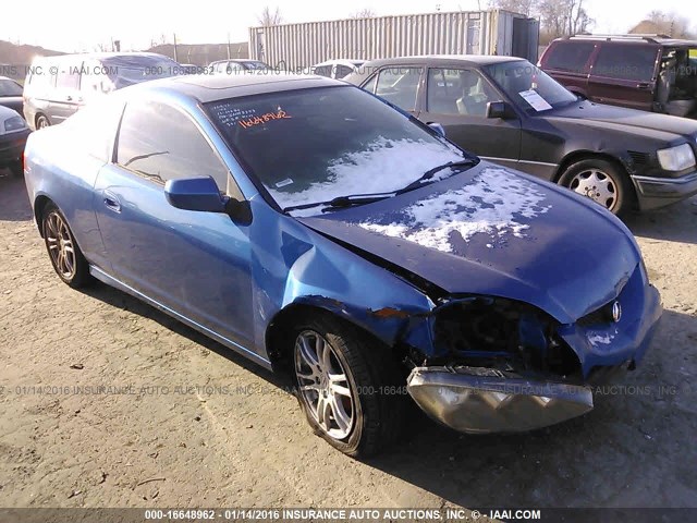 JH4DC54826S003533 - 2006 ACURA RSX BLUE photo 1