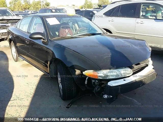 1G3NF52E7YC381849 - 2000 OLDSMOBILE ALERO GLS 黑色 照片 1