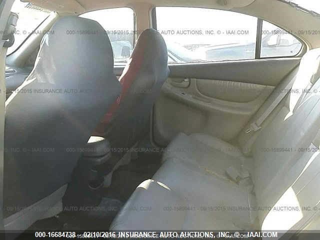 1G3NF52E7YC381849 - 2000 OLDSMOBILE ALERO GLS 黑色 照片 8