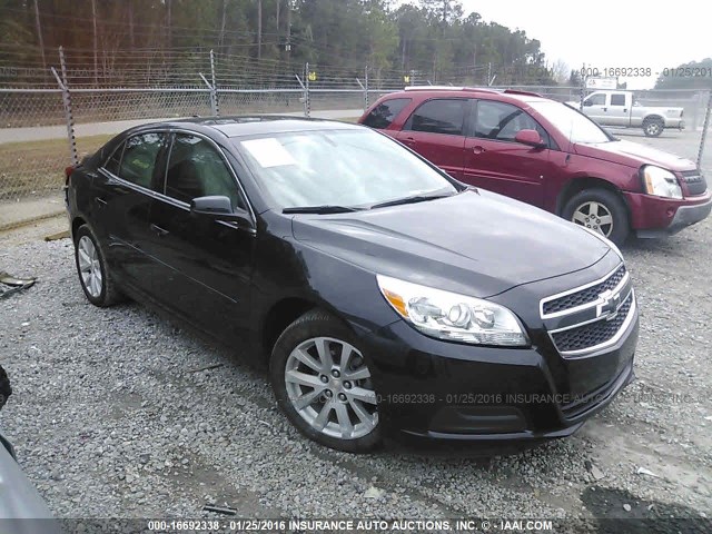 1G11D5SR1DF148848 - 2013 CHEVROLET MALIBU 1LT W/EASSIST BLACK photo 1