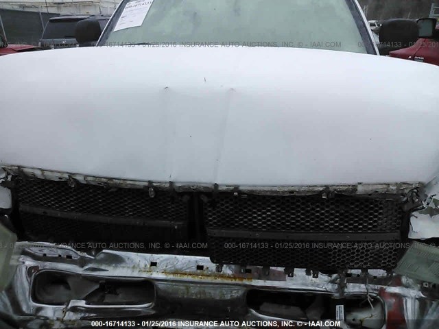 1B7HF13Z71J601063 - 2001 DODGE RAM TRUCK WHITE photo 10