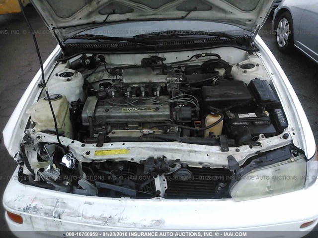 JT2AE09E2P0025909 - 1993 TOYOTA COROLLA LE/DX 白色 照片 10