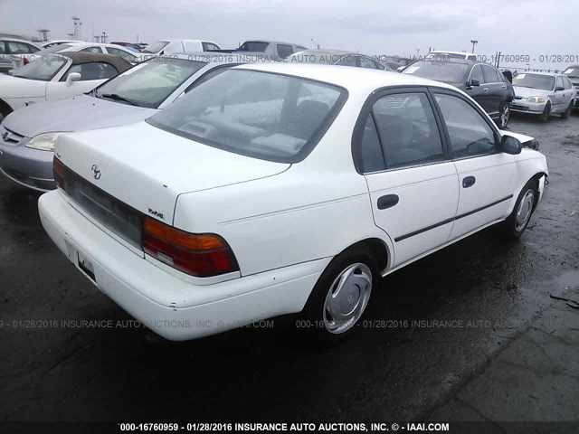 JT2AE09E2P0025909 - 1993 TOYOTA COROLLA LE/DX 白色 照片 4