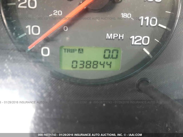 4S3BH675X27610083 - 2002 SUBARU LEGACY OUTBACK AWP 深蓝色 照片 7