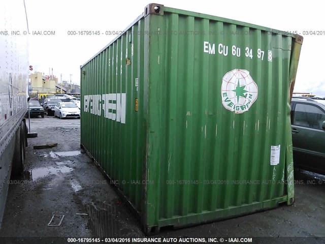 0312267 - 2011 EVERGREEN CONTAINER  GREEN photo 1