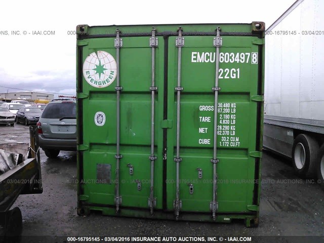 0312267 - 2011 EVERGREEN CONTAINER  GREEN photo 10