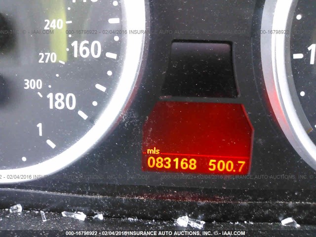 5YMGZ0C53ALK13124 - 2010 BMW X6 M Light Blue photo 7