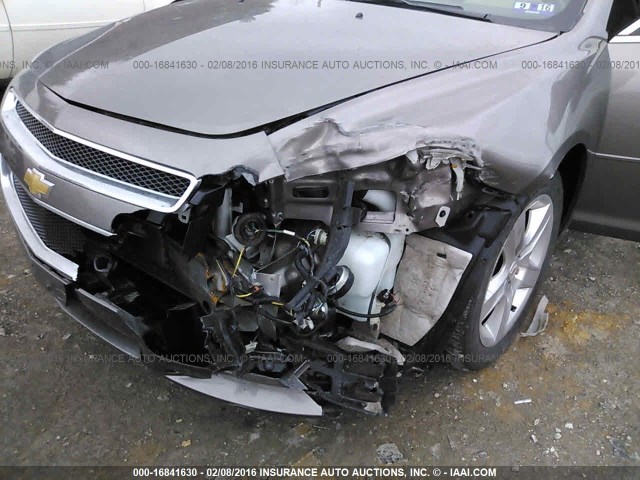 1G1ZB5E01CF318663 - 2012 CHEVROLET MALIBU LS 棕色 照片 6