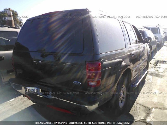 1FMPU16L41LA22931 - 2001 FORD EXPEDITION XLT შავი ფოტო 4