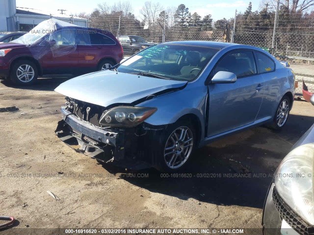JTKDE167980249866 - 2008 TOYOTA SCION TC 蓝色 照片 2
