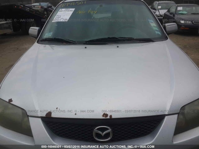 JM1BJ245621618007 - 2002 MAZDA PROTEGE PR5 银色 照片 6