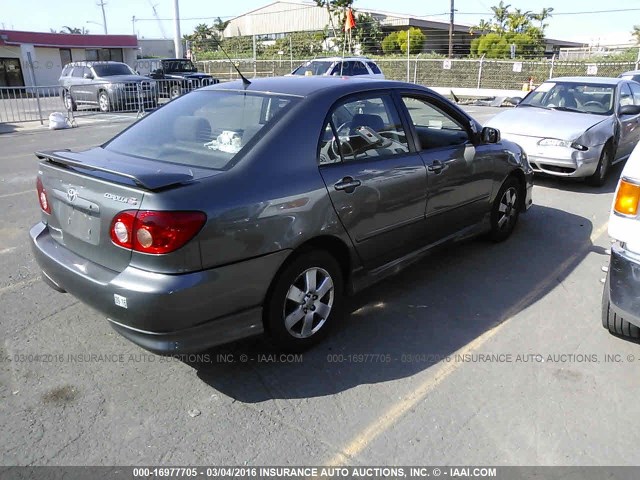 2T1BR32E98C908182 - 2008 TOYOTA COROLLA (U.S.) CE/LE/S GRAY photo 4