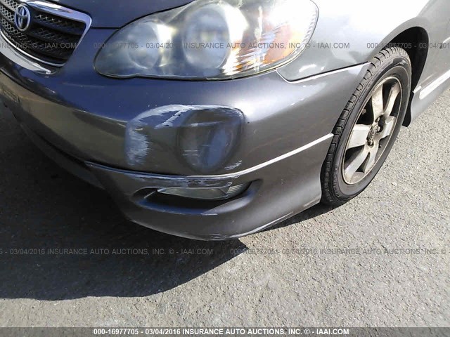 2T1BR32E98C908182 - 2008 TOYOTA COROLLA (U.S.) CE/LE/S GRAY photo 6