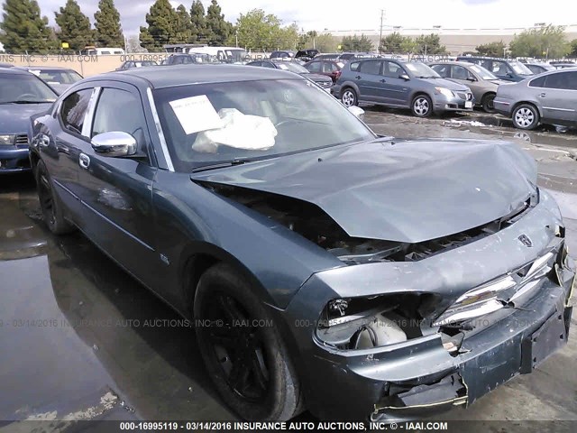 2B3KA43G76H152823 - 2006 DODGE CHARGER SE/SXT GRAY photo 1