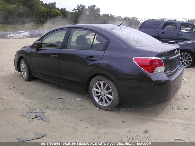 JF1GJAB69CH025638 - 2012 SUBARU IMPREZA PREMIUM GRAY photo 3