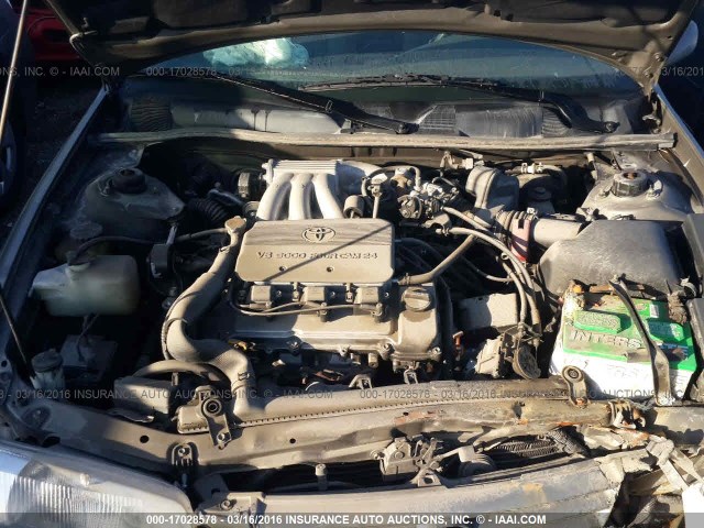 JT2BF22K5V0080476 - 1997 TOYOTA CAMRY LE/XLE Şampanya fotoğraf 10