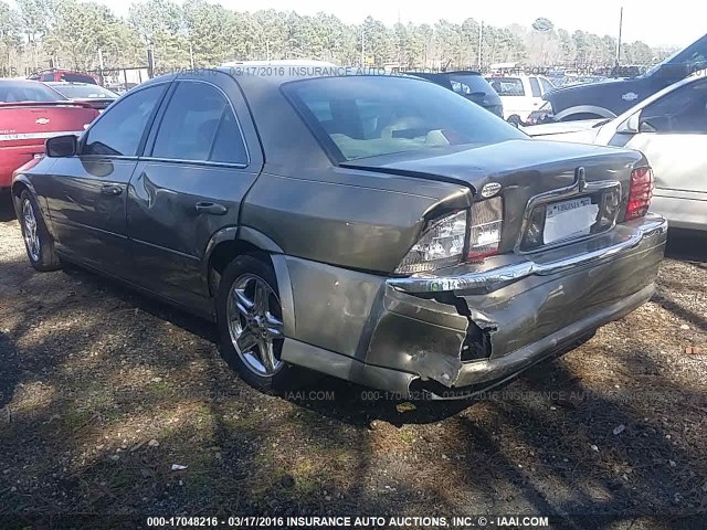 1LNHM87A62Y620078 - 2002 LINCOLN LS Qızıl foto 3