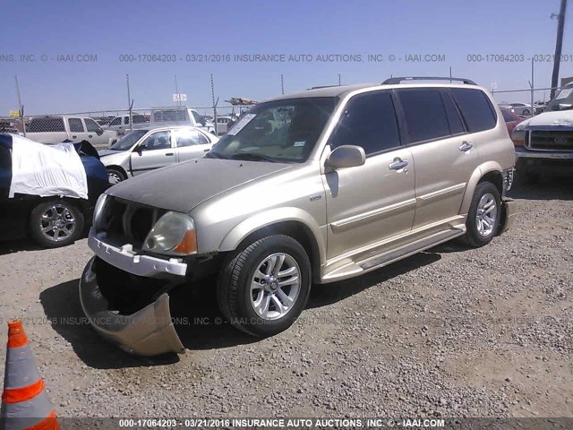 JS3TX92VX64102463 - 2006 SUZUKI XL7 BEIGE photo 2