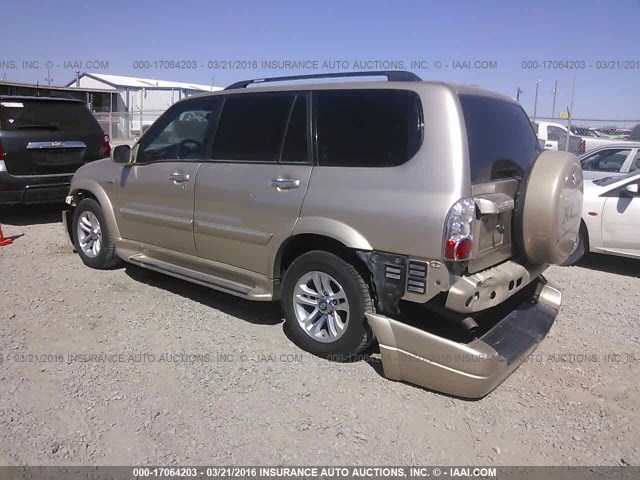 JS3TX92VX64102463 - 2006 SUZUKI XL7 BEIGE photo 3