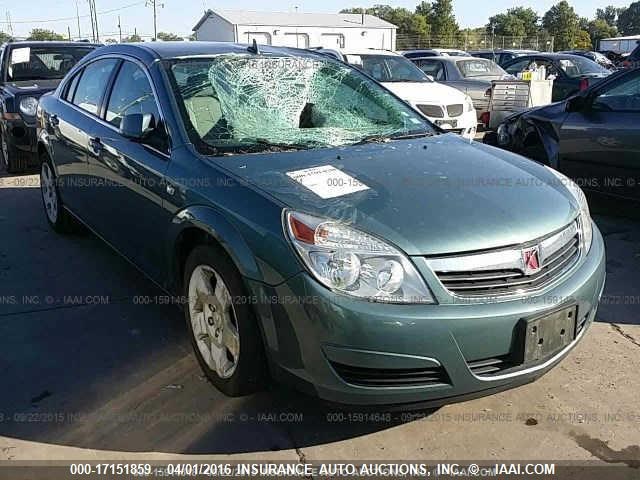 1G8ZS57B29F127018 - 2009 SATURN AURA XE Light Blue photo 1