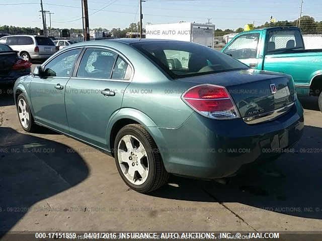 1G8ZS57B29F127018 - 2009 SATURN AURA XE Light Blue photo 3