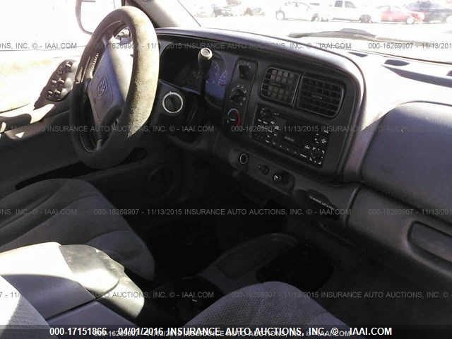 1B7GL2AZXYS743585 - 2000 DODGE DAKOTA QUAD RED photo 5