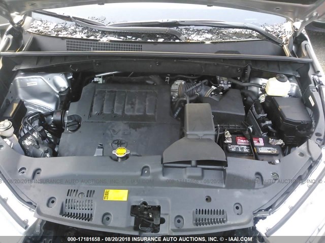 5TDJKRFHXFS188080 - 2015 TOYOTA HIGHLANDER XLE ვერცხლისფერი ფოტო 10