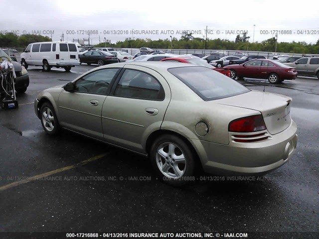 1B3EL46R26N128120 - 2006 DODGE STRATUS SXT Champagne photo 3