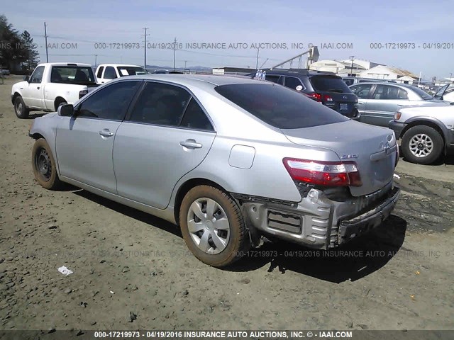 4T1BE46K87U529446 - 2007 TOYOTA CAMRY NEW GENERAT CE/LE/XLE/SE SILVER photo 3