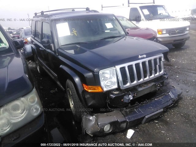 1J8HG48P99C541754 - 2009 JEEP COMMANDER SPORT BLACK photo 1