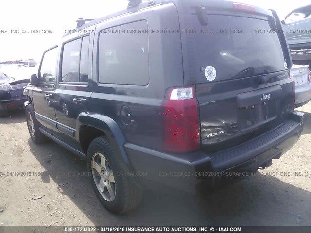 1J8HG48P99C541754 - 2009 JEEP COMMANDER SPORT Սև լուսանկար 3