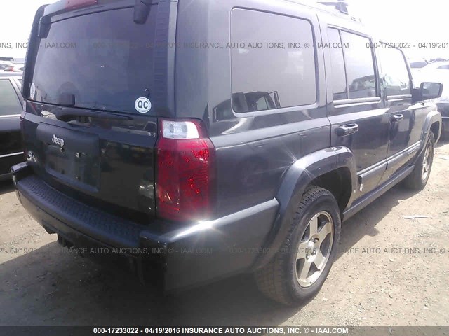 1J8HG48P99C541754 - 2009 JEEP COMMANDER SPORT Սև լուսանկար 4