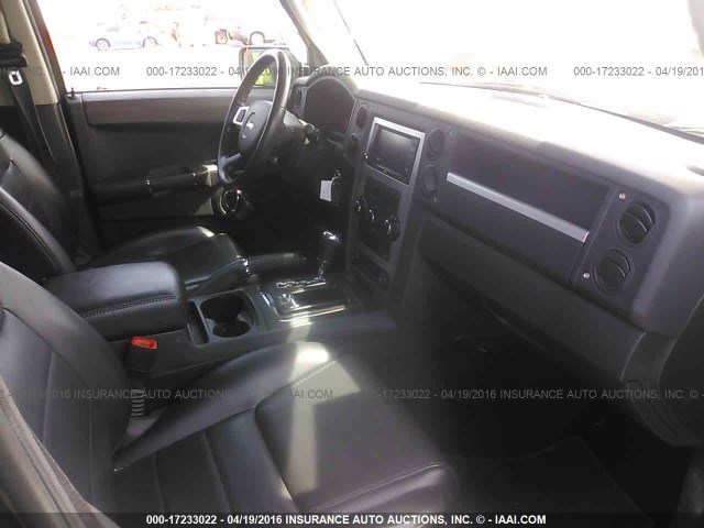 1J8HG48P99C541754 - 2009 JEEP COMMANDER SPORT BLACK photo 5