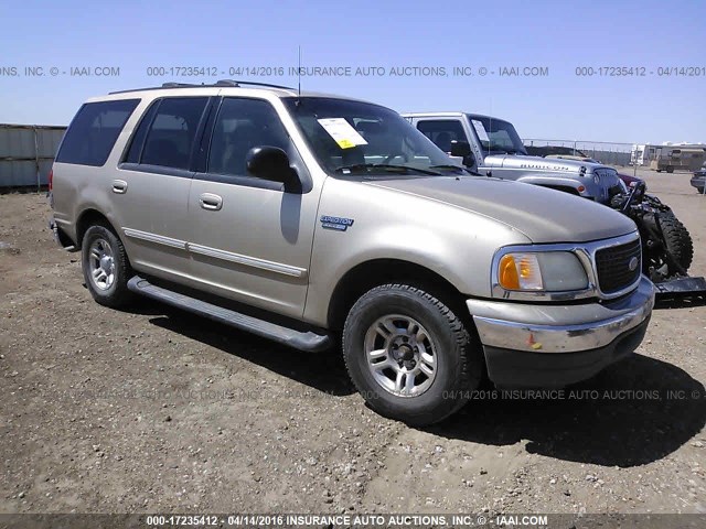 1FMRU1568YLB35814 - 2000 FORD EXPEDITION XLT Bej foto 1